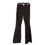 Frame  Le High Rise Flare in Black Noir Sz 29 Photo 3