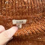 a.n.a Brown Cowl Neck Sweater with Textured Knit Photo 1