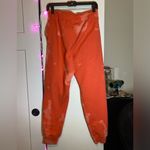 Tie Dye Champion Orange Joggers Medium Mens Photo 3