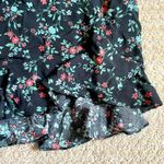 VICI NWT- Stone Valley Strapless Floral Black & Blue Print Mini Dress Photo 5