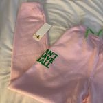 NWT The Rally Club Unisex Royal Pickleball Pink Sweatpants Photo 4