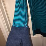 Lululemon  Reversible Stripe‎ Green Blue Sweater Top Photo 7