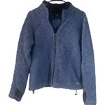 Mountain Hardwear  Women's Size‎ Medium Blue Fuzzy Outdoor Full Zip Jacket Photo 0