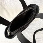 Kenneth Cole  Reaction Y2K Black Nylon Front Flap Pocket Square Shoulder Tote Bag Photo 7