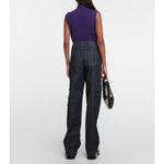 AG Adriano Goldschmied New x EmRata Amia High Rise Wide Leg Cargo Jeans 32 (14) Photo 2