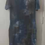 Sweet Claire  Tie Dye T-Shirt Shift Dress S Pockets Soft Comfy Boho Casual Photo 0