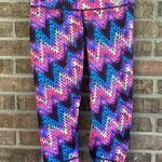 FILA  Multicolor Zigzag Womens Leggings Xsmall Photo 0