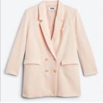 BB Dakota by Steve Madden Blush Peach Blazer – Size M – Lightweight & Chic Photo 1