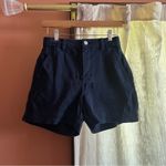 Everlane The Utility Short Organic Cotton Twill High Rise Navy Blue Size 0 Photo 2