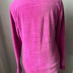 Tek Gear vneck dark pink berry long sleeve fleece cozy pullover sweater small Photo 4