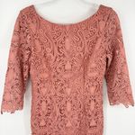 Eliza J Lace Sheath Dress Size 6 Pink Photo 2
