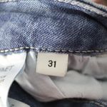 Vervet High Rise Raw Hem Flare Jean Size 31 Blue Photo 3