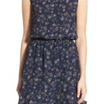 Cupcakes & Cashmere Trystan print Blouson dress Blue Size L Photo 0