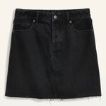 Old Navy Off White Denim Skirt Photo 10