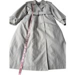 London Fog Vintage khaki Thinsulate 3M Double Breasted Long Trench Coat Photo 10