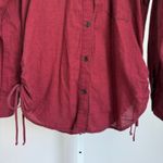 Rails Button Down Shirt Women's Small Red Preppy Business Casual Top Blouse Photo 2