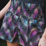FREE PEOPLE FP Movement The Way Home Short Euphoria Print Womens Size‎ Small NEW Black Photo 0