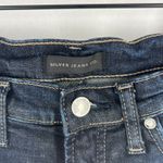 Silver Jeans Silver Co. Calley Bootcut Jeans Womens 29 Blue Denim Cotton Slim Fit High Rise Photo 2