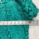 New York & Co. Lace Dress Floral‎ Green Cocktail Party Elegant Medium Photo 1