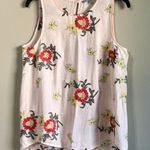 Daniel Rainn  small light pink sleeveless floral top Photo 0
