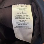 Vince  Tapered Trouser Dress Pants Black‎ Size 2 Photo 5