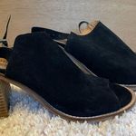 Barbour  Scarlett Black Suede Sandal Photo 1