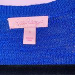 Lilly Pulitzer NEW Size S Blue Cardigan Sweater V Neck Button Photo 3