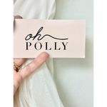 Oh Polly NWT  Long Sleeve Sheer Layered Bodycon Maxi Dress Ivory Womens Size US 2 Photo 5