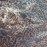 Briggs New York Briggs 10P Brown Black Leopard Mini Skirt Petite Photo 8