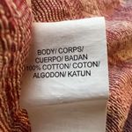 Lucky Brand Shirt Womens Small Red White Stripe Geometric Print Casual Everyday Photo 7