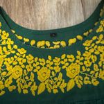 Spirit Dress Embroidered Top Yellow Size L Photo 1