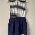 Kate Spade Navy and White Stripe Dress, Sleeveless Women's Size 2 Photo 2