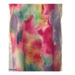 A'Gaci A’gaci Pastel Watercolor Sleeveless Dress Spring Easter Size Small Photo 6