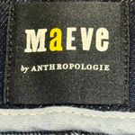 Maeve by Anthropologie Denim High Rise Petal Pusher Jeans Ruffle Detail Size 31 Photo 5