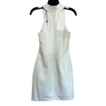 Milly Ellia Cady White Halter Asymmetrical Mini Dress NWT Bridal Cocktail Sz 2 Photo 2