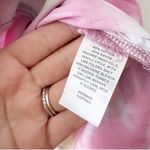 BP  Pink/Blue Tie Dye Short Sleeve Button Down Collared Top Size Small NEW Photo 5