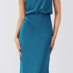 High Neck Sleeveless Maxi Dress Size 8 Photo 0