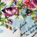 Gabby Skye  Floral Print Sheath Dress 12 Venice Flowers Stripes Sleeveless Photo 4