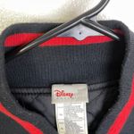 Disney  Store Mickey Varsity Jacket Mens XL Gray Faux Leather Embroider Nice Guy Photo 11