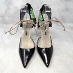 Sophia Webster Rousseau Jungle Tiger Ankle Cuff Tie Pointed Toe Pumps Heels 40 Black Size 9 Photo 5