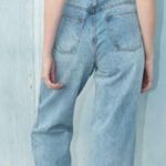 Brandy Melville  John Galt Denim Overalls Size Small Hayley Light Wash Jeans Photo 2