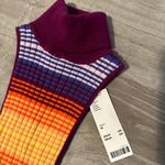 Urban Outfitters Janet Sleeveless Turtleneck Fitted Multicolor Tank Top Sz XS Photo 5