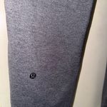 Lululemon  Athletica Gray Track Pants with Tapered Jogger Fit Photo 2