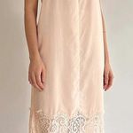 MR LARKIN MERCI SLIP DRESS, PALE PEACH S Photo 0