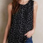 Anthropologie Dolan Left Coast Black Jules Top Birds Sleeveless Preppy Photo 0