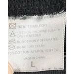 Unbranded Long Sleeve Crewneck With Mountain Graphic On Front Black Size L Photo 2