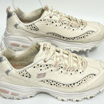 Skechers Sketchers D'Lites Womens Cream Leather Sneakers Size 9.5 Memory Foam SN150236 Photo 0