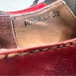 L'Artiste by Spring Step Wondrous Colorblock Ankle Bootie Red Size 7 Photo 5