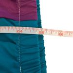 Long Shot Unisex Small Green Purple Colorblock Full Zip Windbreaker Jacket 80's Photo 6