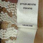 Lulus Lulu’s Smile A Minute White Embroidered Mesh Mini Dress | NWT | Medium Photo 13